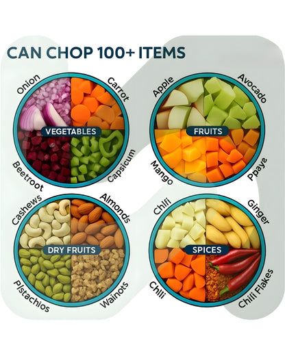 Cutlo™ Manual Hand-Press Vegetable Chopper