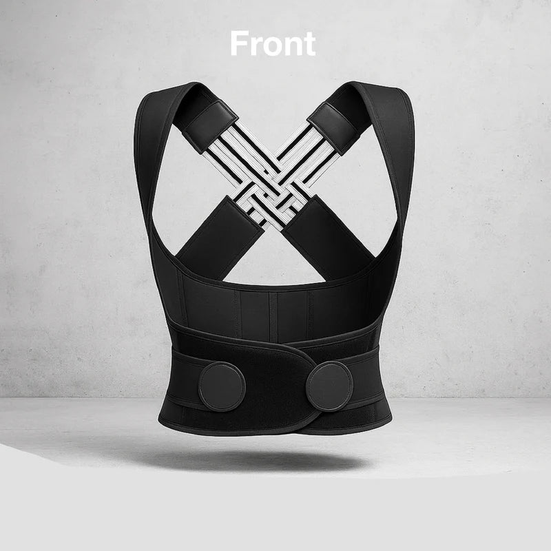 PosturaPro™ - Adjustable Back Posture Corrector