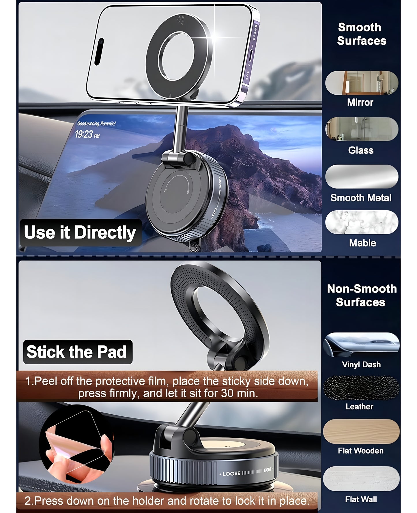 UltraGrip Magnetic Phone Holder